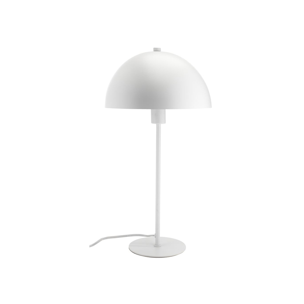 Đèn bàn HELGI, nhựa/ kim loại màu trắng; DK25xH46cm