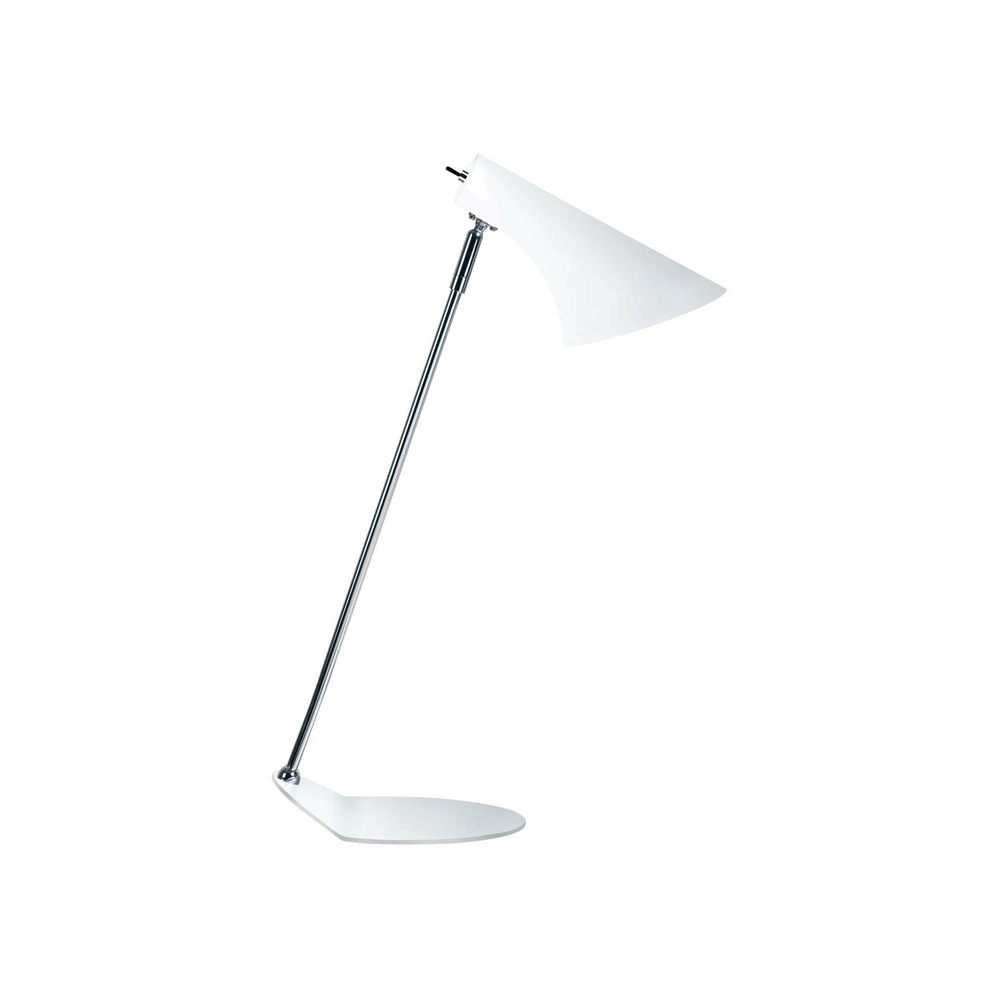 NORDLUX VANILA table lamp, white metal; C44cm