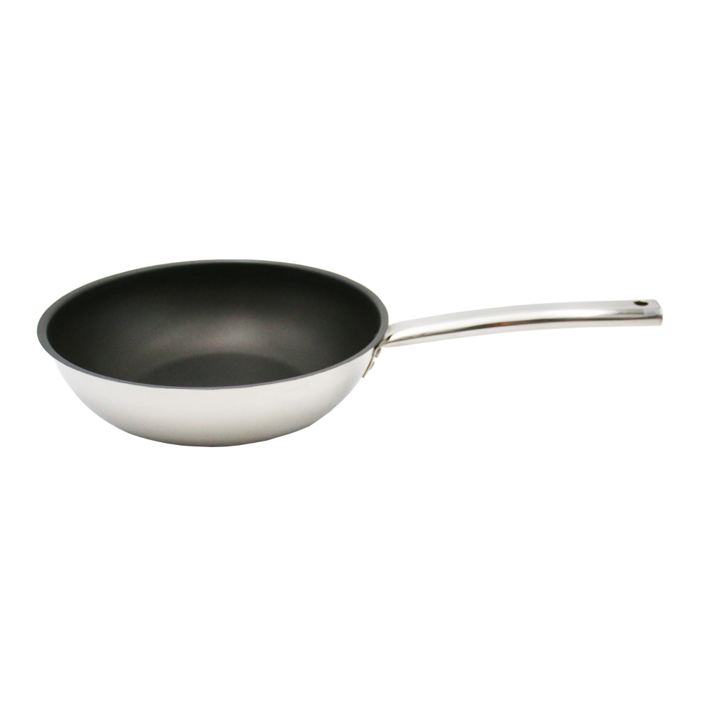 Non-stick frying pan | MALA | 304 stainless steel | Ø26xC7.5cm
