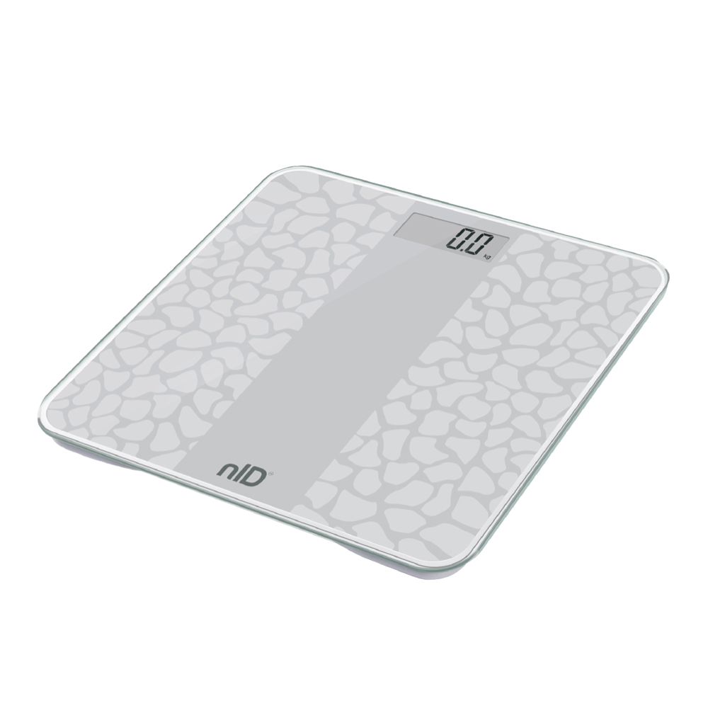 Electronic Health Scales | nID | gray tempered glass | 30x30x2cm