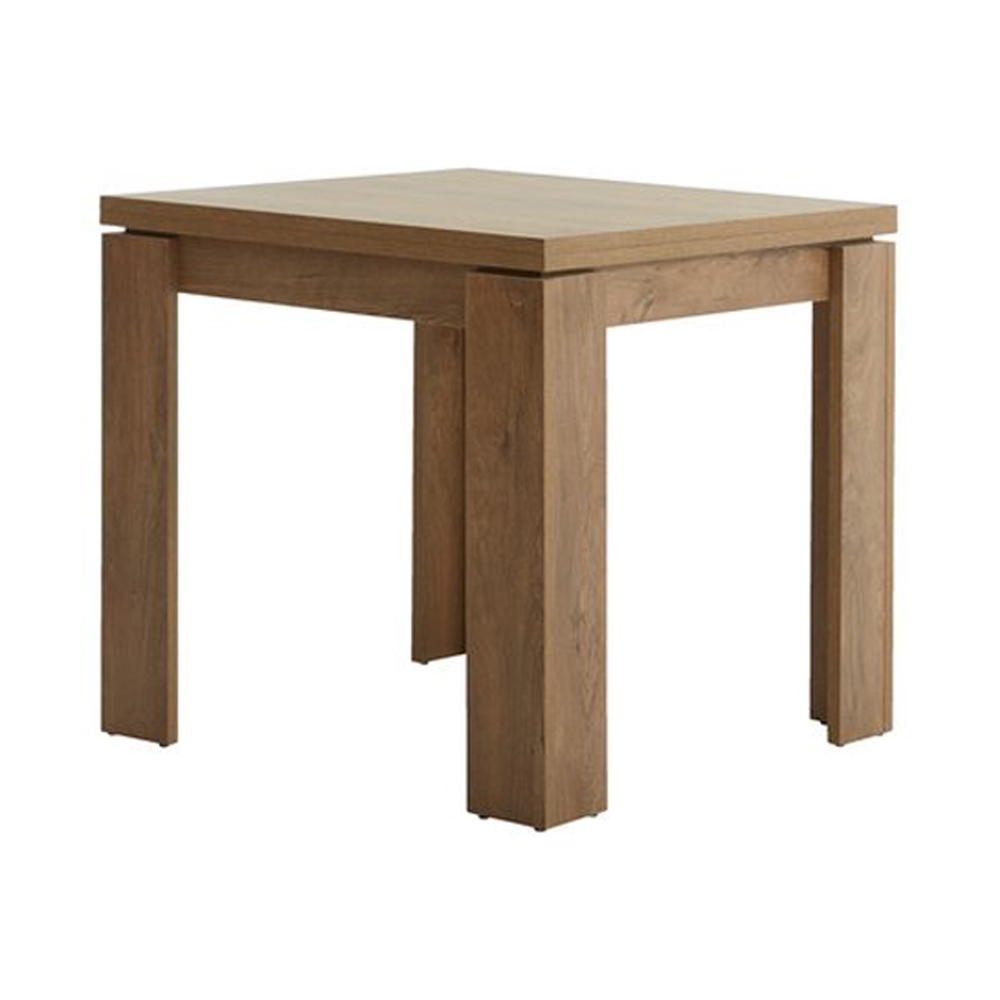 Dining table VEDDE 80x80/160 wild oak