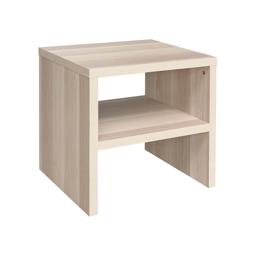 HAGENDRUP bedside cabinet, white oak industrial wood; 50x39x50cm