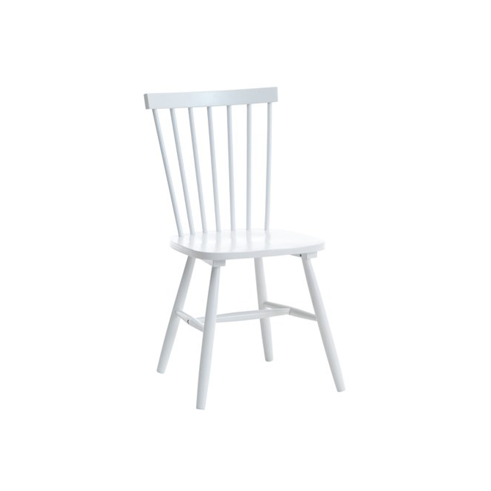 Ghế bàn ăn | LANGDAL | gỗ tự nhiên sơn trắng | R49xS48xC86cm
