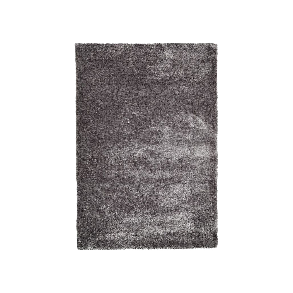 Thảm phòng khách | BIRK | polyester | xám nhạt | D300xR200cm