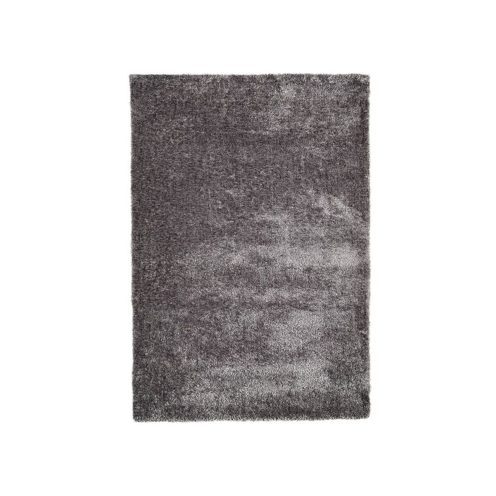 Thảm phòng khách | BIRK | polyester | xám nhạt | R160xD230cm