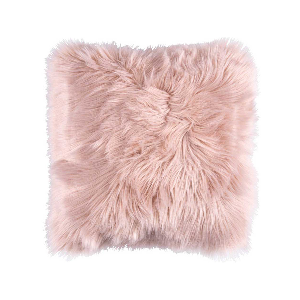 Cushion TAKS 40x40 fake fur rose