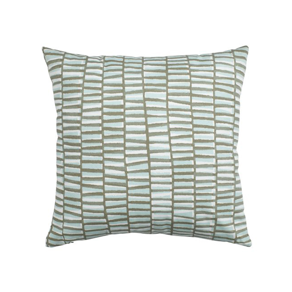 Decorative Pillow | SANDFAKS | cotton/polester | olive green | 45x45cm