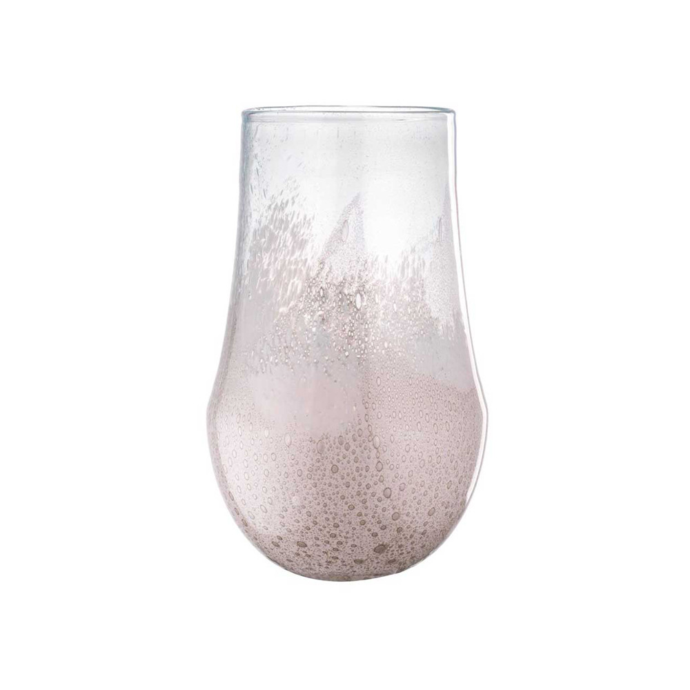 GESTUR flowerpot, glass; Ø18xC30cm