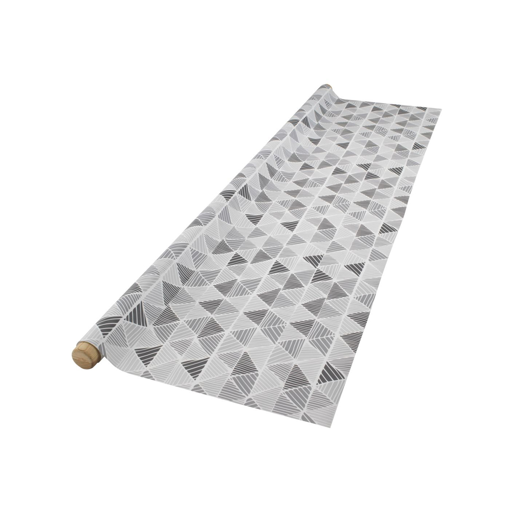 Tấm trải bàn | SOTSTARR | nhựa PVC | xám | R140cm