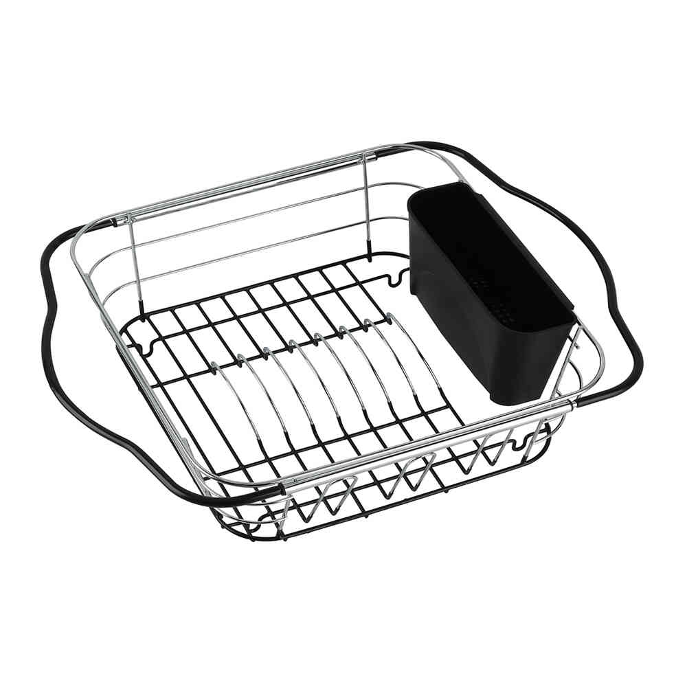Dish-down tray | nID | chrome plated metal | 56x33x12cm