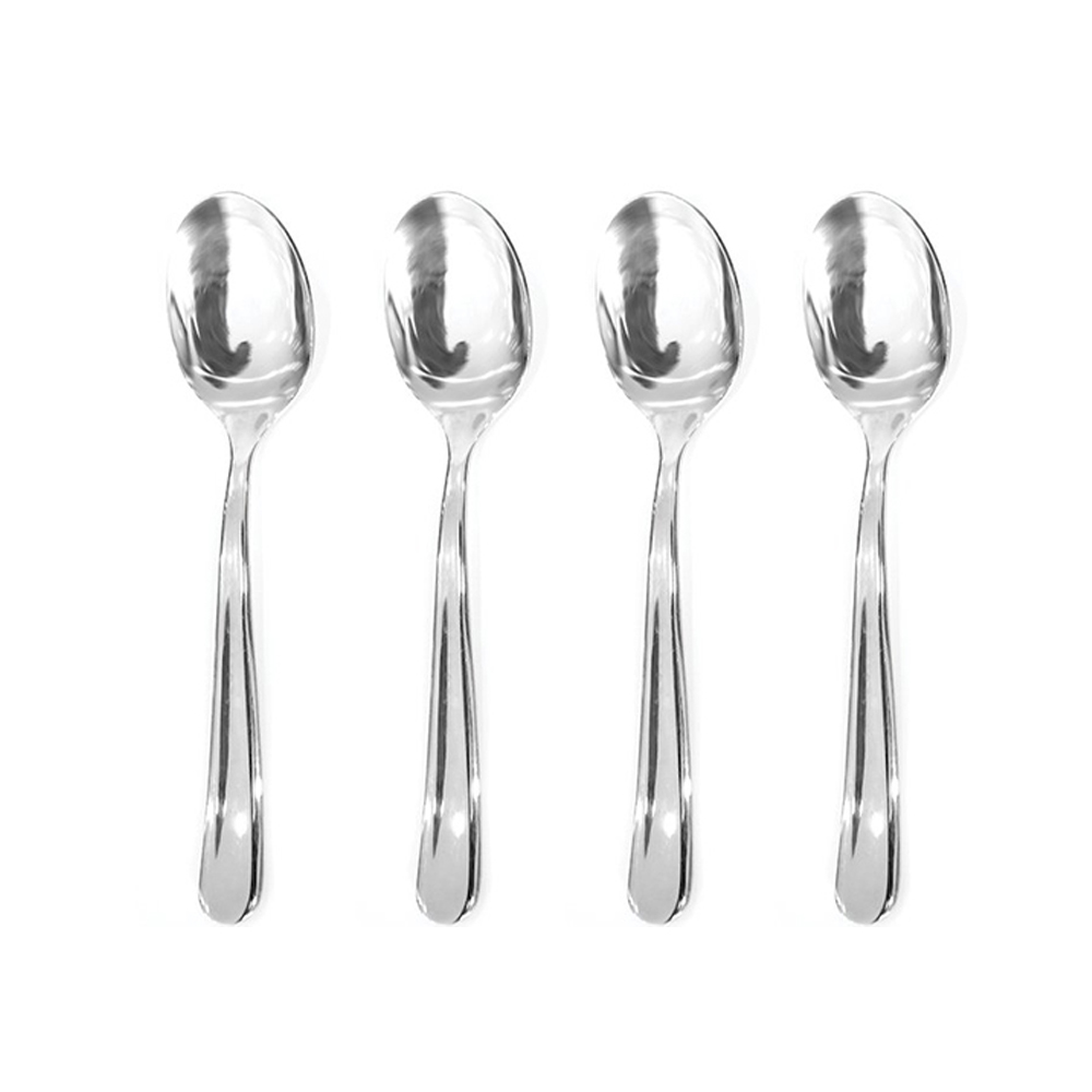 Set of 4 teaspoons | nID | 304 stainless steel | D13cm