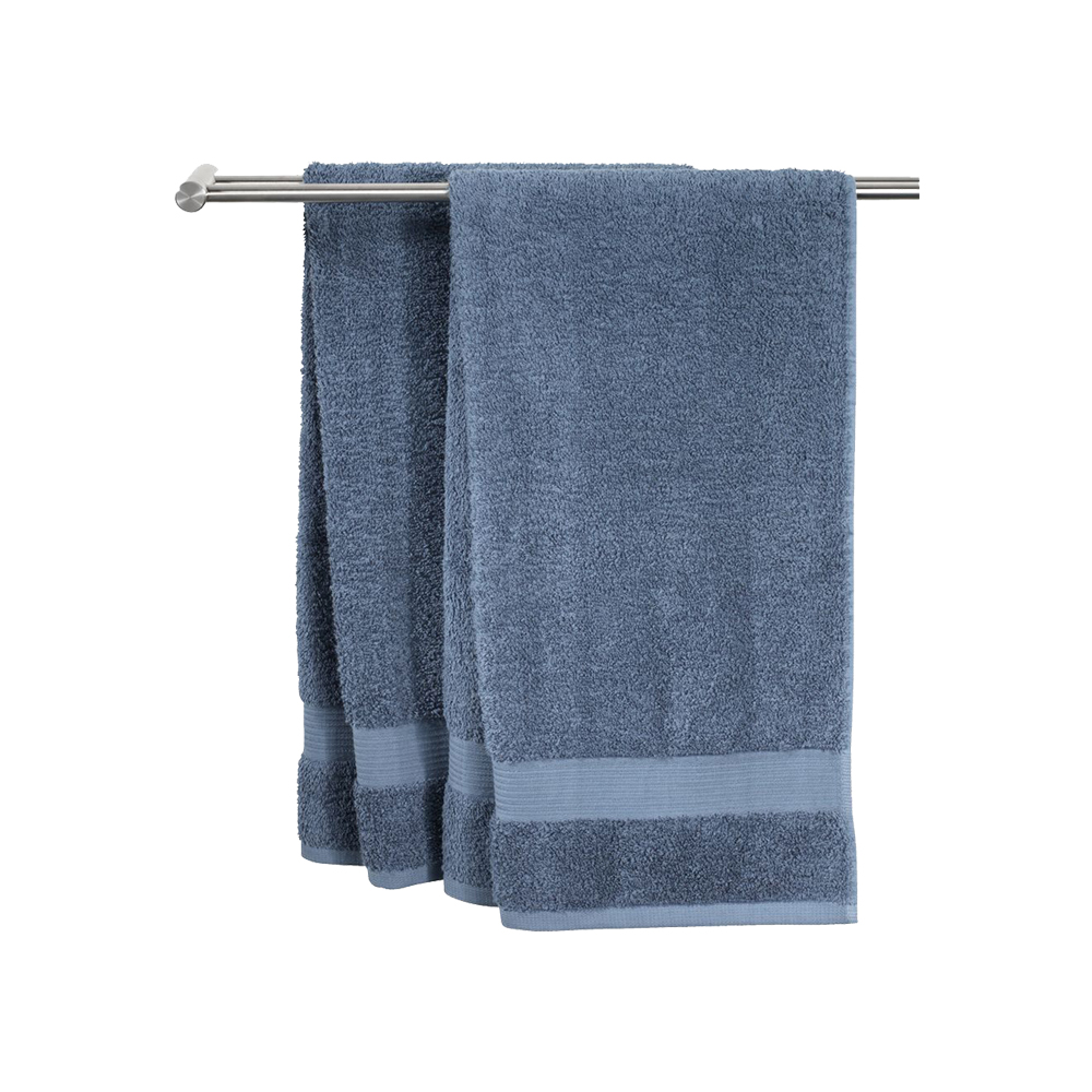 Khăn tắm cotton | KARLSTAD | xanh dương đậm | 40x60cm