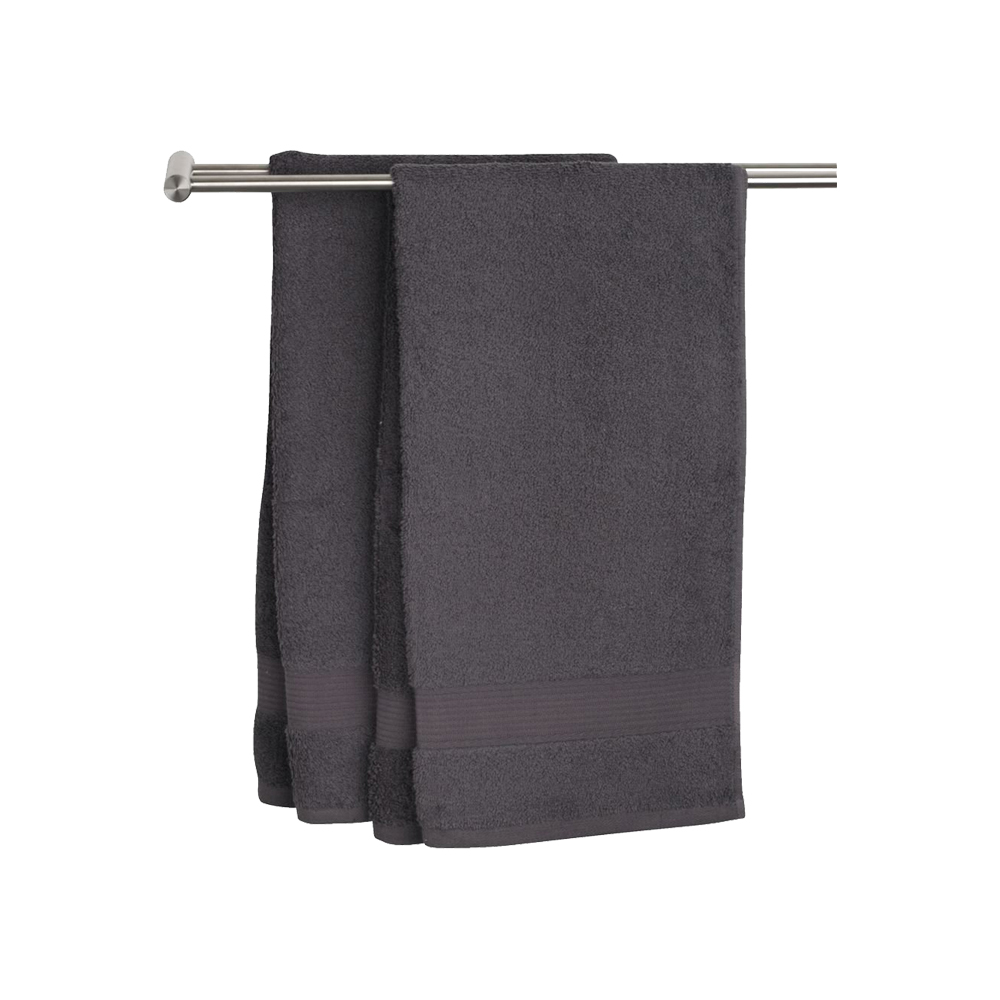 Khăn tắm cotton | KARLSTAD | xám | R50xD100cm