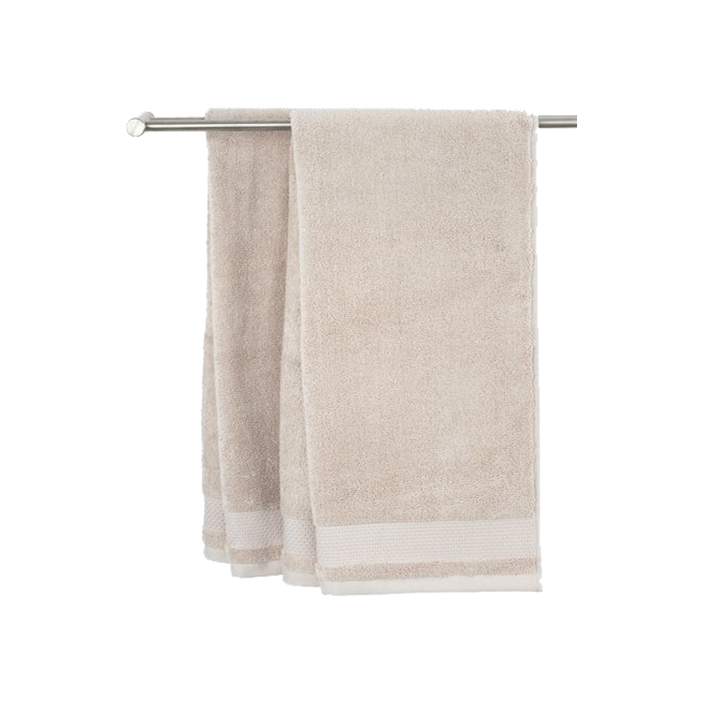 Khăn tắm cotton | NORA | vàng cát | R50xD100cm