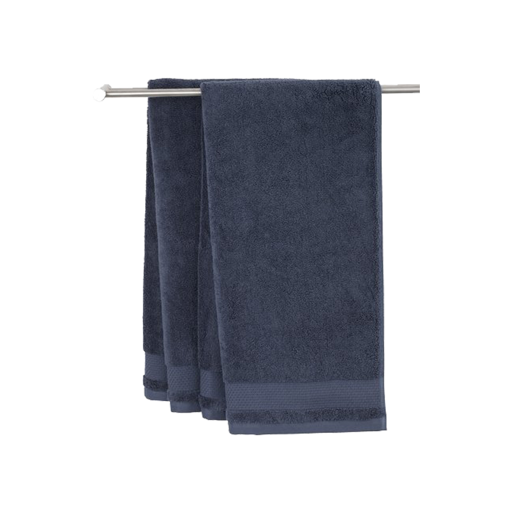 Khăn tắm cotton | NORA | xanh navy | R50xD100cm