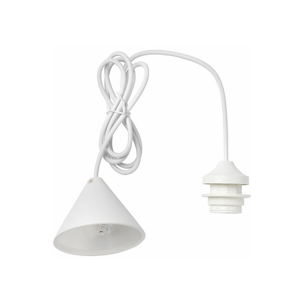 Đuôi đèn FREIDIG màu trắng;  DK11x120cm