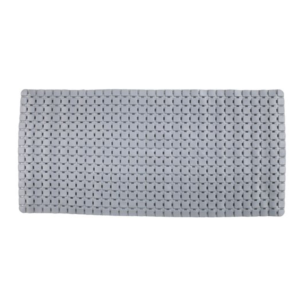 Non-slip bath mat VITTINGE 36x76 grey