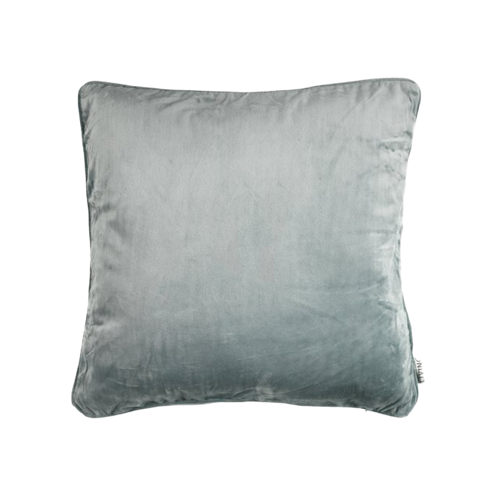 Vỏ gối trang trí KATTEFOT | vải polyester xanh lá | 50x50cm