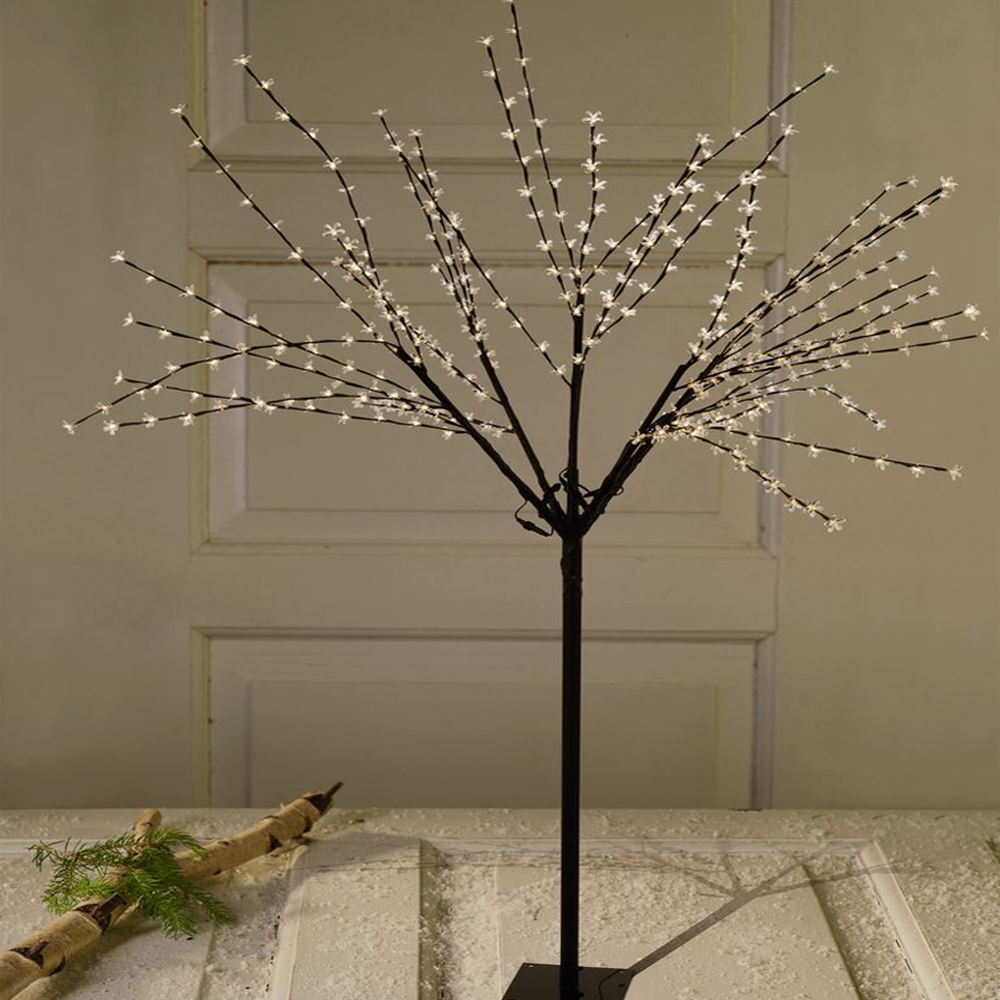 Đèn trang trí hình cây | YGGDRASIL | đồng/PVC | đen | C200cm | 400LED