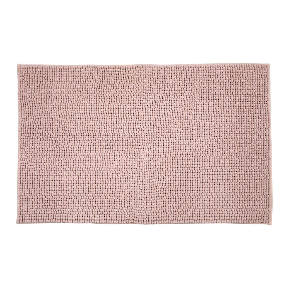 Thảm phòng tắm | FAGERSTA | Polyester microfiber | hồng |  R50xD80cm