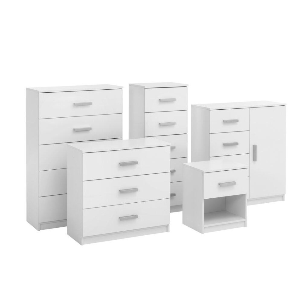 Tủ ngăn kéo TAPDRUP có thiết kế đơn giản, hiện đại, màu trắng thanh lịch