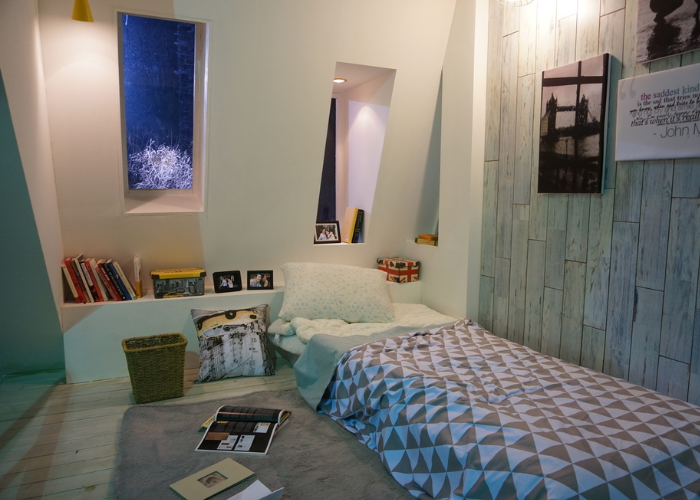 Mẫu thiết kế phòng ngủ Hàn Quốc hiện đại, ấm áp