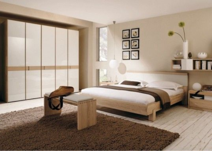Mẫu thiết kế phòng ngủ Hàn Quốc hiện đại, thanh lịch