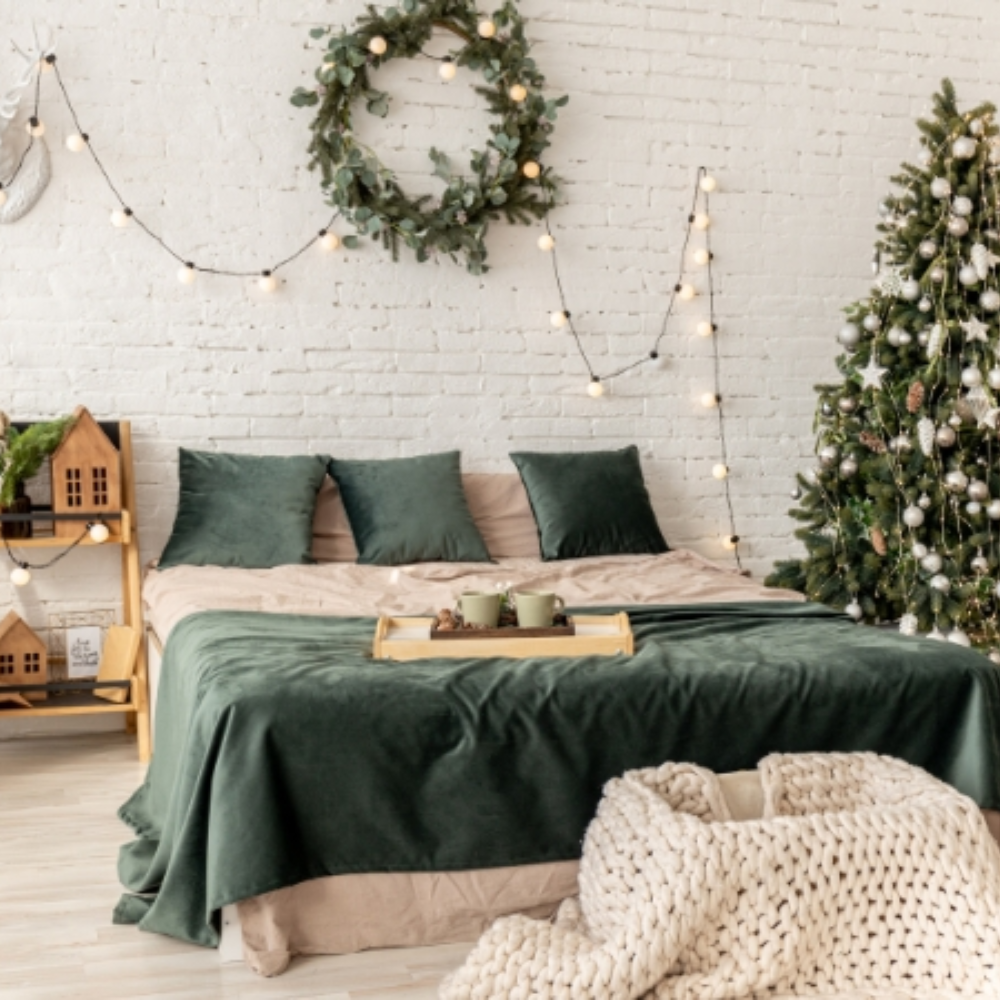 Trang trí phòng ngủ mùa Noel