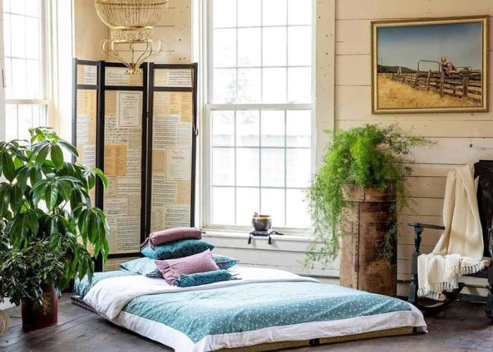 Gợi ý sử dụng cây xanh trang trí cho phòng ngủ
