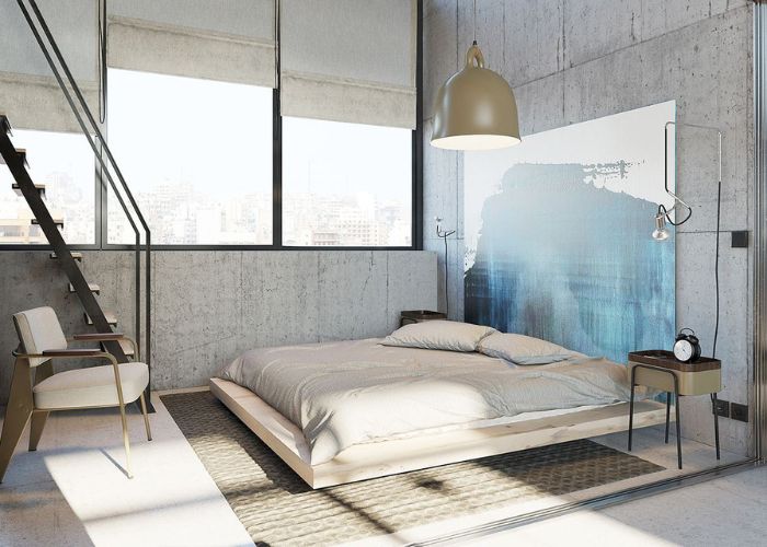 Mẫu trang trí phòng ngủ nhỏ không giường đẹp, xu hướng 2022