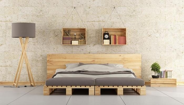 Trang trí phòng ngủ bằng đồ gỗ handmade xinh xắn