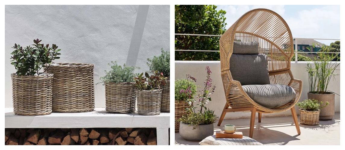 Polyrattan là vật liệu mây nhân tạo dùng cho đồ ngoài trời.