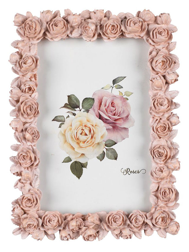 Mẫu khung ảnh đẹp CHAYKA với họa tiết hoa hồng tinh tế  