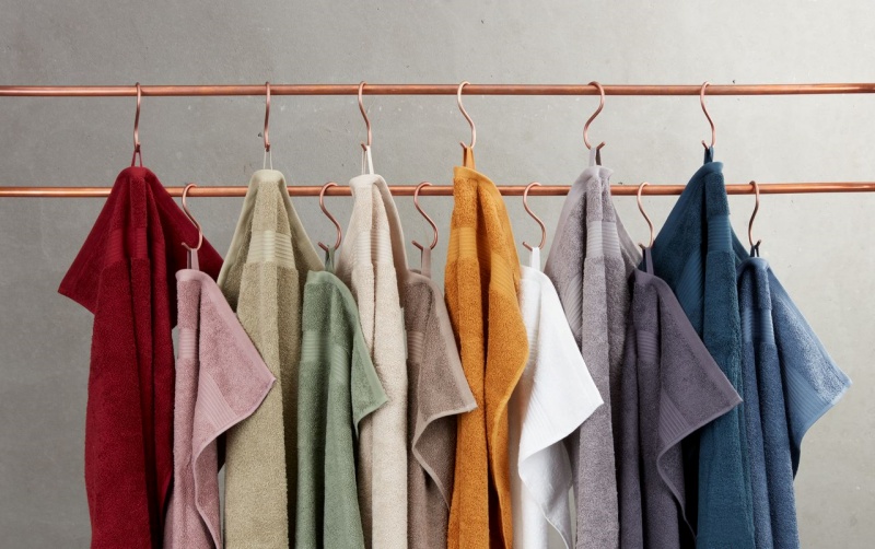 Khăn tắm cotton KARLSTAD đa dạng màu sắc