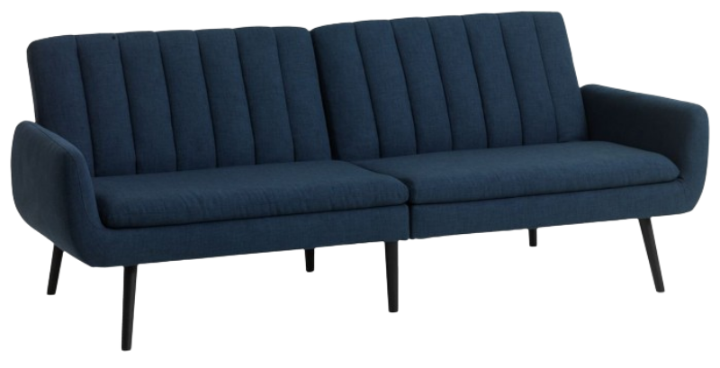 Sofa giường HARNDRUP vải polyester, màu xanh thanh lịch