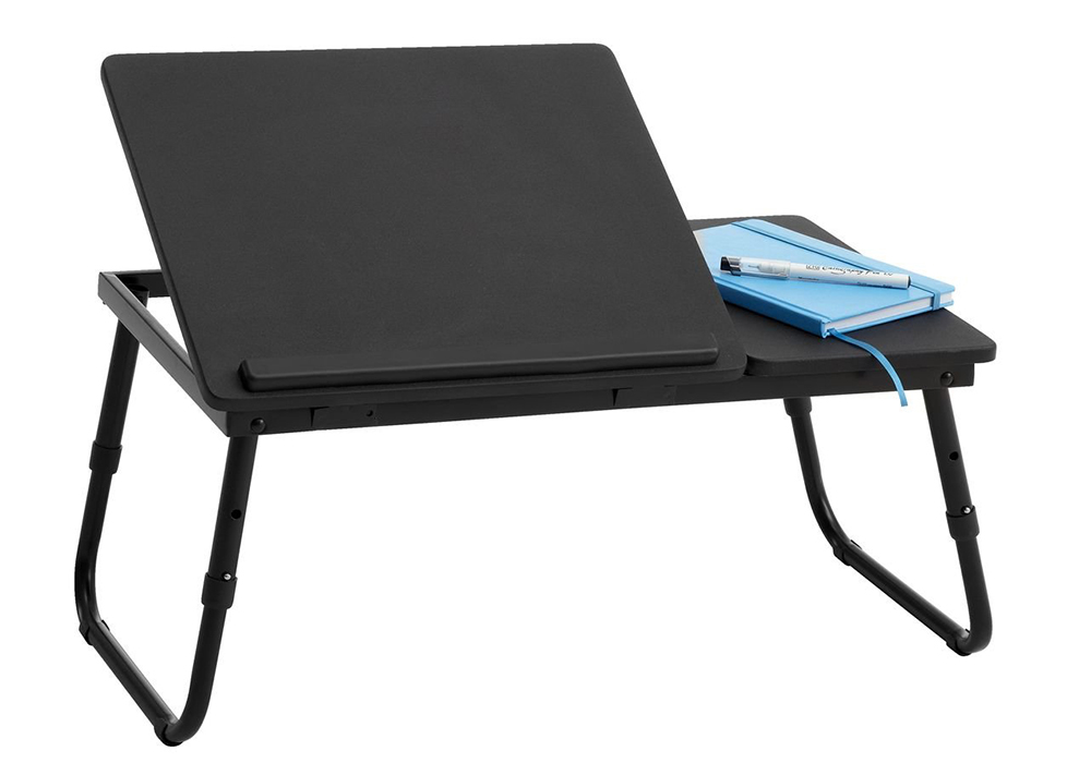 Bàn laptop MERN được làm từ gỗ công nghiệp với chân bàn làm bằng kim loại sơn tĩnh điện màu đen