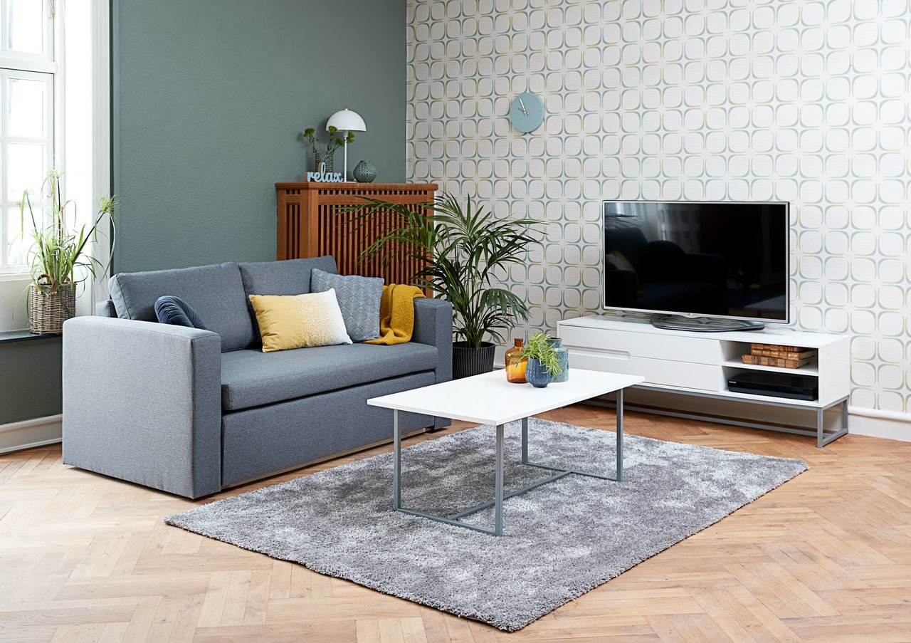 Nội thất phòng khách đẹp với vật dụng nội thất được bố trí phù hợp và thuận tiện
