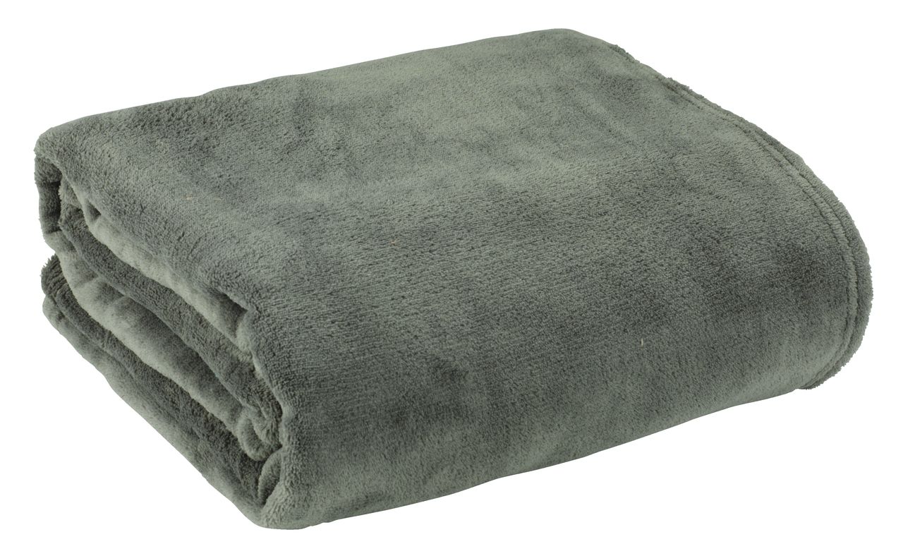 Chăn sofa BELLIS polyester microfiber, xanh rêu, 140x200cm Chăn sofa BELLIS polyester microfiber, xanh rêu, 140x200cm
