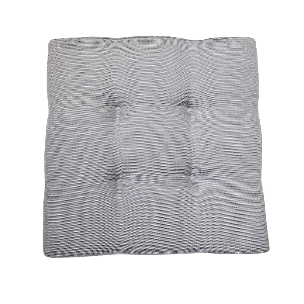 Đệm ngồi KUTE polyester, màu xám, D40xR40xC4cm Đệm ngồi KUTE polyester, màu xám, D40xR40xC4cm