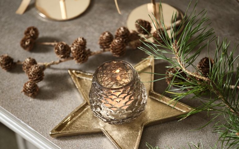 Cốc nến làm quà tặng cao cấp và tinh tế từ JYSK cho Giáng Sinh