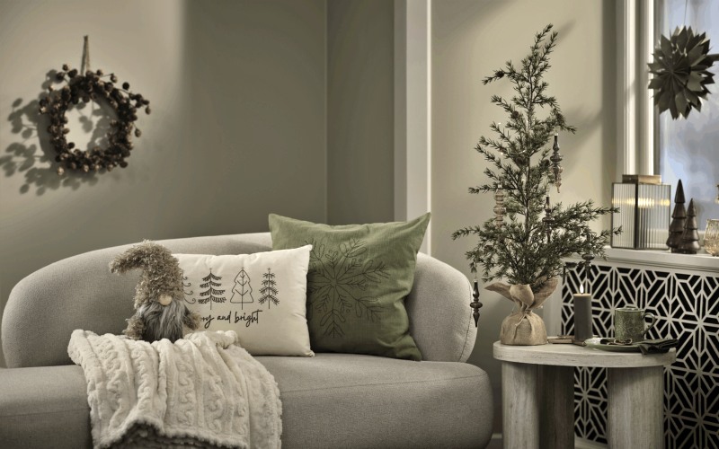 Bộ trang trí phòng khách Scandinavian cho mùa lễ hội JYSK