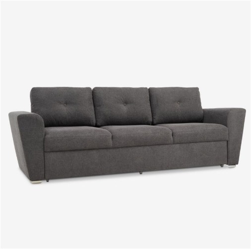 Sofa giường | VEJLBY | vải polyester | x&aacute;m | R240xS88/140xC86cm