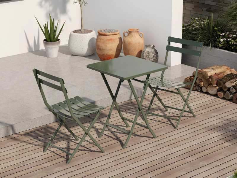 Linh hoạt diện tích nhờ bàn ghế ban công xếp gọn