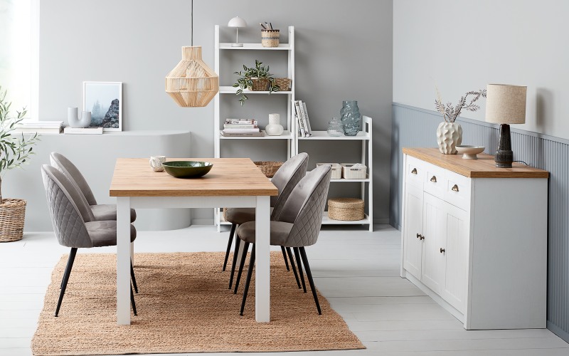 Mẫu bàn ăn đẹp, hiện đại, xu hướng Bắc Âu 