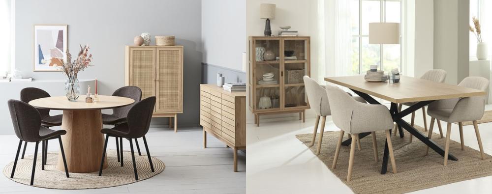 Set bàn ghế ăn đẹp cho gia đình 