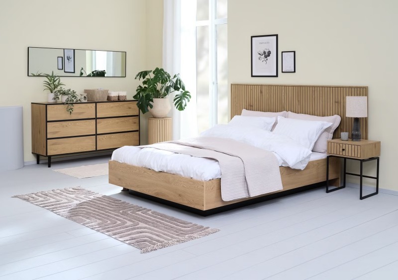 Mẫu bố tr&iacute; nội thất hợp l&yacute; ph&ograve;ng ngủ 23m2