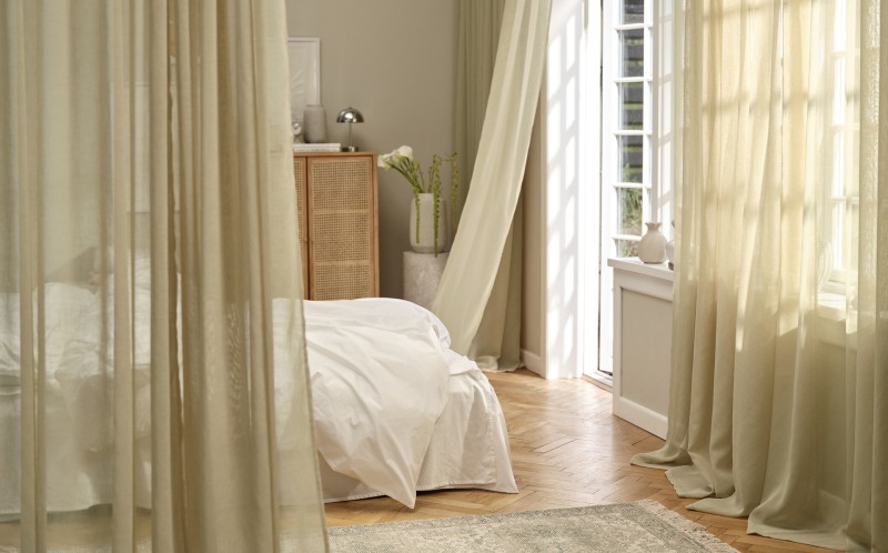 Mẫu bố tr&iacute; ph&ograve;ng ngủ 23m2 đẹp