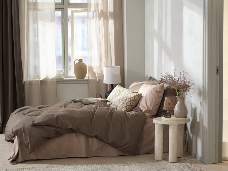 &nbsp;Mẫu ph&ograve;ng ngủ 23m2 phong c&aacute;ch Scandinavian