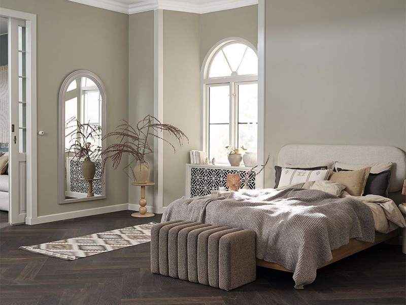 &nbsp;Mẫu ph&ograve;ng ngủ 23m2 phong c&aacute;ch Scandinavian tinh tế