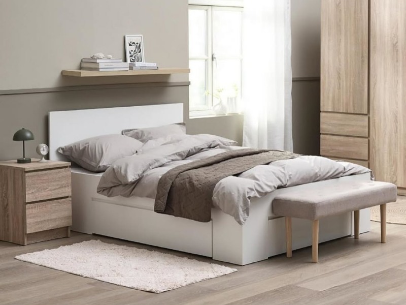 Bố tr&iacute; nội thất ph&ograve;ng ngủ 23m2&nbsp;